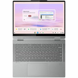 Lenovo 14IRU10 83LL000FUS 14" Touchscreen Convertible 2 in 1 Chromebook - WUXGA - Intel Core 5 120U - 8 GB - 128 GB Flash Memory - English Keyboard - Luna Gray — 83LL000FUS