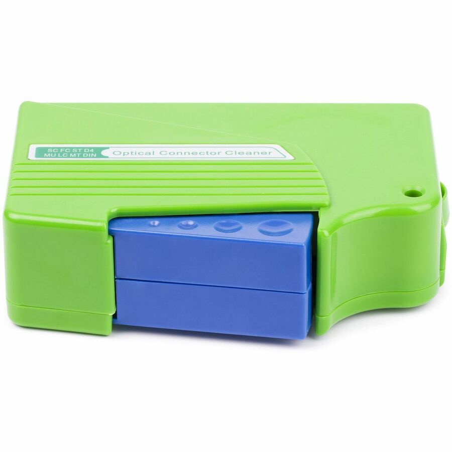StarTech.com Fiber Optic Cleaner, Fiber Connector Cleaning Cassette, LC Fiber Cleaner, for LC/SC/ST/FC Optical Fiber Cables — FOCLEANER