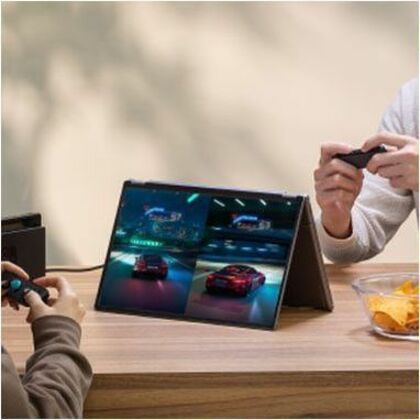 Asus ZenScreen Duo MQ149CD 14" Class WUXGA OLED Monitor - 16:10 - Silver — MQ149CD