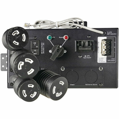 Eaton 9PX G2 Maintenance Bypass for Select 3kVA to 6kVA UPS Systems, Hardwired Input/Output, 2 L6-20R and 2 L6-30R Outlets, 0U Rack/Tower/Wall — MBP6K208G2