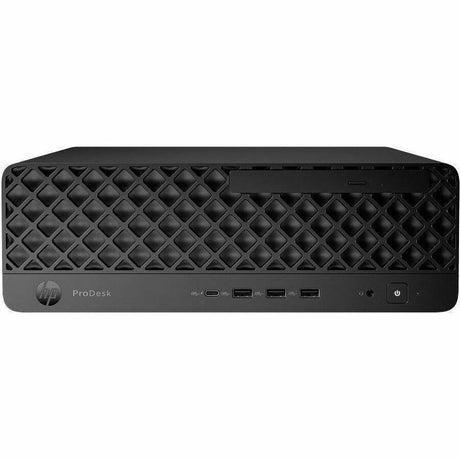 HP ProDesk 4 G1i Desktop Computer - Intel Core Ultra 7 15th Gen 265 - vPro Technology - 16 GB - 512 GB SSD - Small Form Factor - Jack Black - Smart Buy — BH9F1UT#ABA
