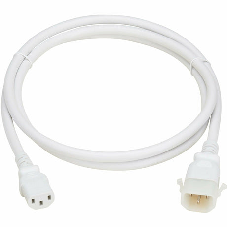 Eaton Tripp Lite Series PDU Power Cords, C13 to P-Lock C14 - Heavy-Duty, 15A, 250V, 14 AWG, 6 ft. (1.8 m), White, 6 Pack — P005-E06-AWH-6