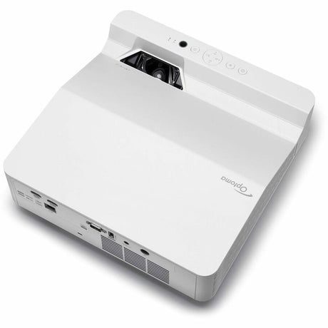 Optoma ZW410UST 3D Ultra Short Throw DLP Projector - 16:10 - Portable - White — ZW410UST