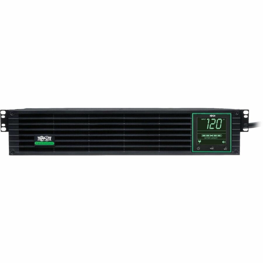 Eaton Tripp Lite Series SmartPro 1000VA 800W 120V Line-Interactive Sine Wave UPS - 6 Outlets, Preinstalled WEBCARDLXE Network Interface, 2U Rack/Tower — SMART1000RM2ULN