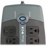 Eaton Tripp Lite Series Protect It! 10-Outlet Surge Protector, 8 ft. (2.43 m) Cord, 3345 Joules, Tel/Modem/Coaxial Protection — TLP1008TELTV