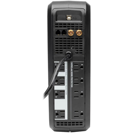 Eaton Tripp Lite Series SmartPro LCD 120V 1000VA 500W Line-Interactive UPS, AVR, Tower, USB, TEL/DSL/Coax Protection, 8 Outlets — SMART1000LCD