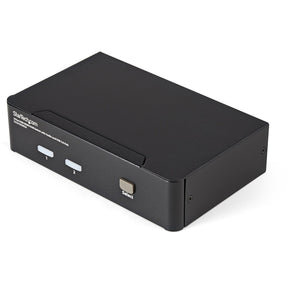 StarTech.com 2 Port USB HDMI KVM Switch w/ Audio & USB 2.0 Hub — SV231HDMIUA