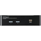 StarTech.com 2 Port USB HDMI KVM Switch w/ Audio & USB 2.0 Hub — SV231HDMIUA