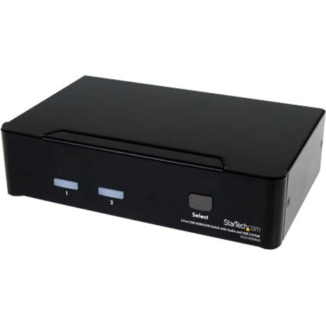 StarTech.com 2 Port USB HDMI KVM Switch w/ Audio & USB 2.0 Hub — SV231HDMIUA