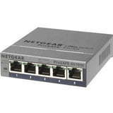 Netgear ProSafe Plus Switch, 5-Port Gigabit Ethernet — GS105E-200NAS
