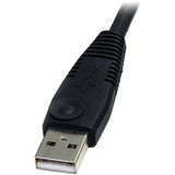 StarTech.com 6 ft 4-in-1 USB DisplayPort KVM Switch Cable — DP4N1USB6