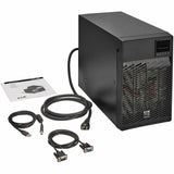Eaton Tripp Lite Series SmartOnline 1960VA 1770W 120V Double-Conversion UPS - 7 Outlets, Extended Run, Network Card Option, LCD, USB, DB9, Tower — SU2200XLCD