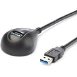 StarTech.com 5 ft Black Desktop SuperSpeed USB 3.0 (5Gbps) Extension Cable - A to A M/F — USB3SEXT5DKB