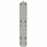 Eaton Tripp Lite Series Protect It! 6-Outlet Surge Protector, 4 ft. (1.22 m) Cord, 790 Joules, Diagnostic LED, Light Gray Housing — TLP604