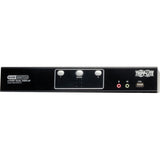 Eaton Tripp Lite Series 2-Port Dual Monitor DVI KVM Switch, TAA, GSA with Audio and USB 2.0 Hub, Cables included — B004-2DUA2-K
