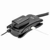 Eaton Tripp Lite Series Protect It! 3-Outlet Travel-Size Surge Protector - 5-15R Outlets, 2 USB Ports, 5-15P Input, 1050 Joules, Black — TRAVELER3USB