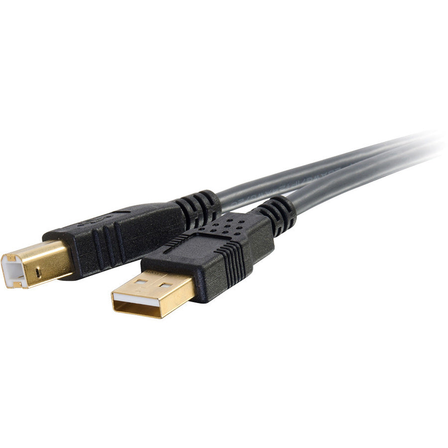 C2G 16.4ft USB A to USB B Cable - Ultima Series Black - M/M — 29144
