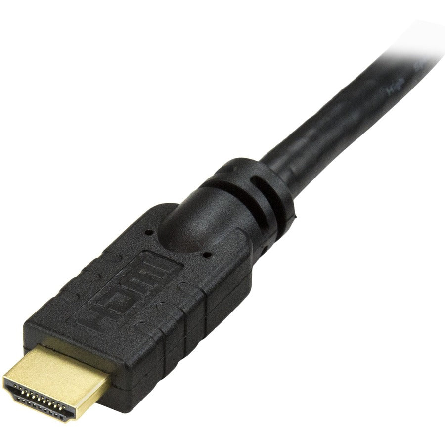StarTech.com 20ft HDMI Cable, 4K High Speed HDMI Cable with Ethernet, 4K 30Hz UHD HDMI Cord M/M, 4K HDMI 1.4 Video/Display Cable, Black — HDMIMM20HS
