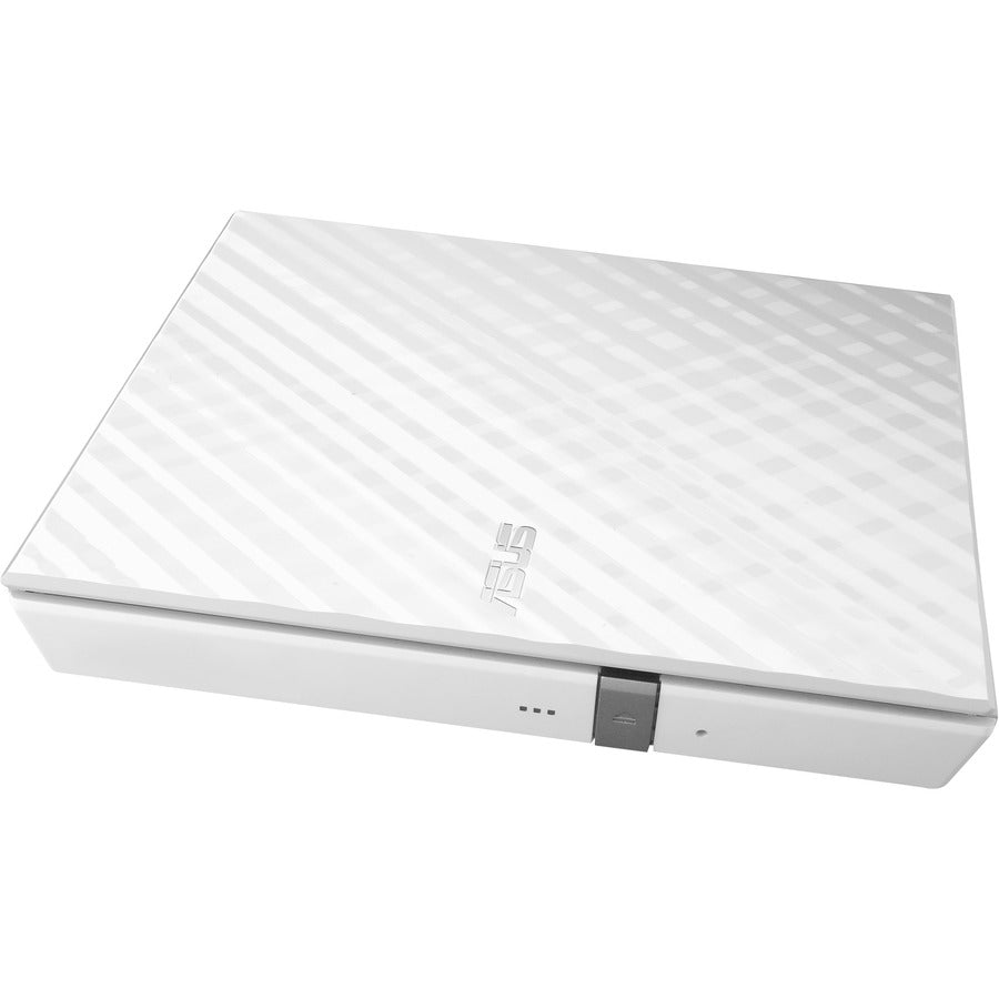 Asus SDRW-08D2S-U Portable DVD-Writer - External - White — SDRW-08D2S-U/WHT/G/AS