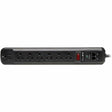 Eaton Tripp Lite Series Protect It! 7-Outlet Surge Protector, 6 ft. (1.83 m) Cord, 1080 Joules, Modem/Fax Protection, Black Housing — TLP76RBTEL