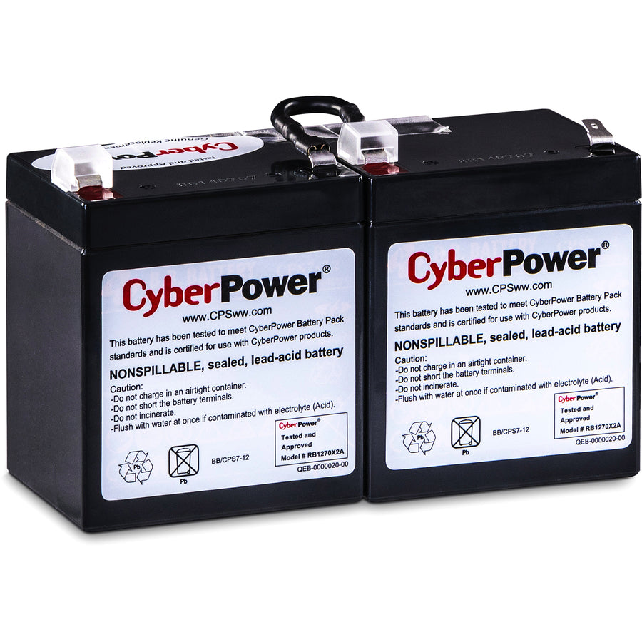 CyberPower RB1270X2A Replacement Battery Cartridge — RB1270X2A