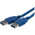 StarTech.com 6 ft SuperSpeed USB 3.0 (5Gbps) Cable A to A - M/M — USB3SAA6