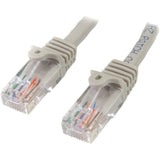 StarTech.com 50 ft Gray Snagless Cat5e UTP Patch Cable — 45PATCH50GR