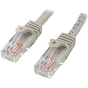 StarTech.com 50 ft Gray Snagless Cat5e UTP Patch Cable — 45PATCH50GR