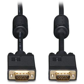 Eaton Tripp Lite Series VGA High-Resolution RGB Coaxial Cable (HD15 M/M), 6 ft. (1.83 m) — P502-006