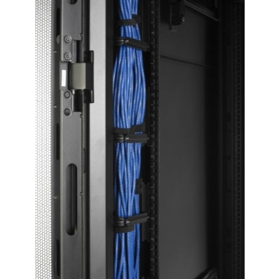 APC NetShelter Cable Management, Vertical Cable Manager, Rings, Set of 10, Black, 107 x 53 x 18 mm — AR7540
