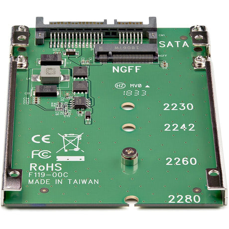 StarTech.com M.2 SATA SSD to 2.5in SATA Adapter Converter — SAT32M225