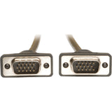 Eaton Tripp Lite Series Low-Profile VGA High-Resolution RGB Coaxial Cable (HD15 M/M), 15 ft. (4.57 m) — P502-015-SM
