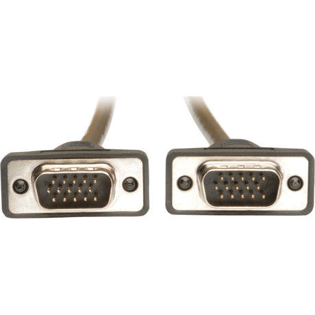 Eaton Tripp Lite Series Low-Profile VGA High-Resolution RGB Coaxial Cable (HD15 M/M), 15 ft. (4.57 m) — P502-015-SM