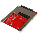StarTech.com mSATA SSD to 2.5in SATA Adapter Converter — SAT32MSAT257
