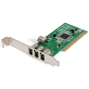 StarTech.com 4 Port IEEE-1394 FireWire PCI Card — PCI1394MP