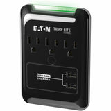 Eaton Tripp Lite Series Protect It! 3-Outlet Surge Protector, Direct Plug-In, 540 Joules, 3.4 A USB Charger, Diagnostic LED — SK30USB