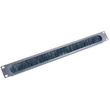 Horizontal Cable Organizer 1U w/brush strip — AR8429