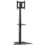 Chief Large Flat Panel Floor Stand Display Mount - For Displays 42-86" - Black — PF1UB