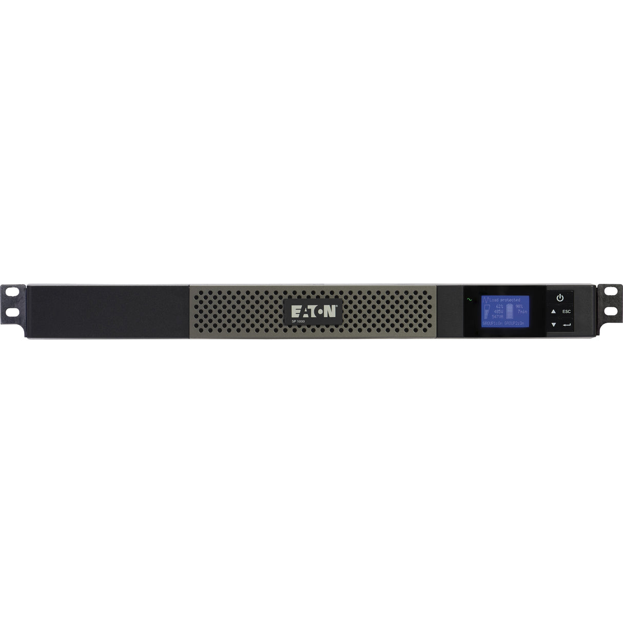 Eaton 5P 1000VA 770W 120V Line-Interactive UPS, 5-15P, 5x 5-15R Outlets, True Sine Wave, Cybersecure Network Card Option, 1U — 5P1000R