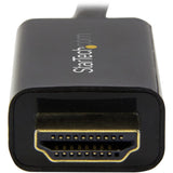 StarTech.com 3ft (1m) Mini DisplayPort to HDMI Cable, 4K 30Hz Video, Mini DP to HDMI Adapter/Converter Cable, mDP to HDMI Monitor/Display — MDP2HDMM1MB