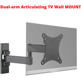 SIIG Articulating Full Motion LCD / TV Monitor Mount - 13" to 27" — CE-MT1B12-S2