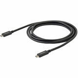StarTech.com 2m 6 ft USB C Cable with Power Delivery (3A) - M/M - USB 3.0 - USB-IF Certified - USB 3.0 Type C Cable - USB 3.2 Gen 1(5Gbps) — USB315CC2M