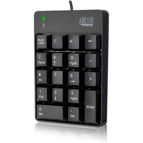 Adesso USB Spill Resistant 18-Key Numeric Keypad — AKB-601UB