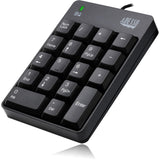 Adesso USB Spill Resistant 18-Key Numeric Keypad — AKB-601UB