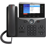Cisco 8851 IP Phone - Corded/Cordless - Corded - Bluetooth - 5 Multiple Conferencing - Wall Mountable, Desktop — CP-8851-3PW-NA-K9=