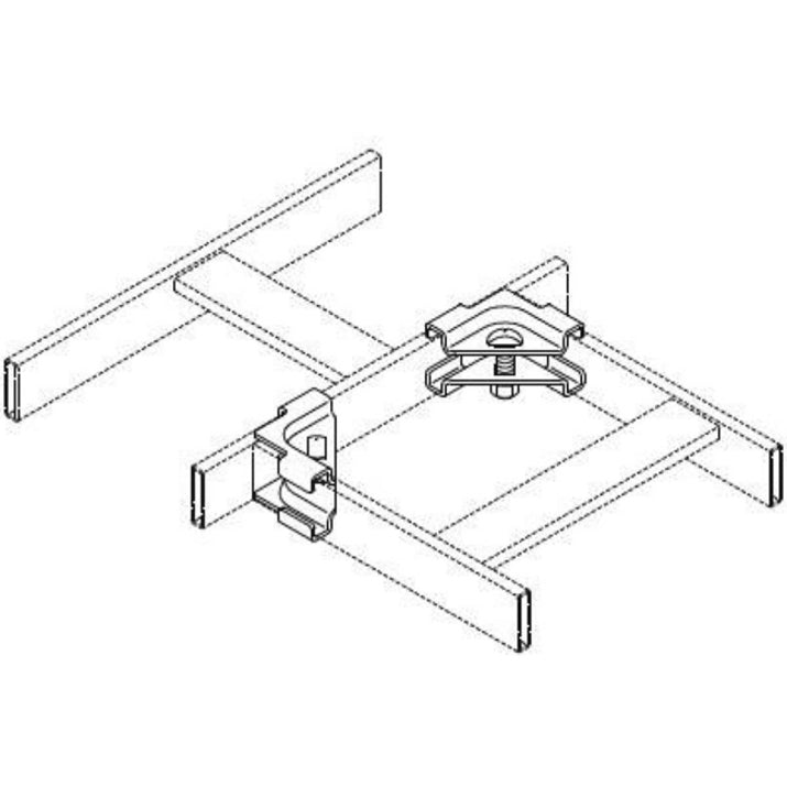 Eaton Tripp Lite Series Junction-Splice Kit for 90-Degree Ladder Runway Connections - Hardware Included — SRLJUNCTSPLICE