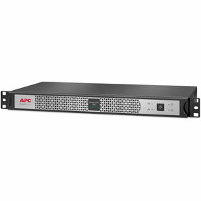 APC Smart-UPS, Line Interactive, 500VA, Lithium-ion, Rackmount 1U, 120V, 4x NEMA 5-15R outlets, Network Card, Short Depth — SCL500RM1UNC