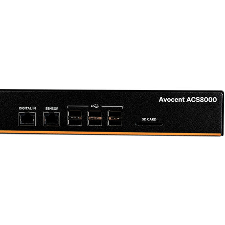 Vertiv Avocent 16-port ACS8000 Console System with single AC Power Supply, non-TAA — ACS8016SAC-400