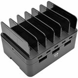 Eaton Tripp Lite Series 5-Port USB Charging Station with Built-In Device Storage, 12V 4A (48W) USB Charger Output — U280-005-ST