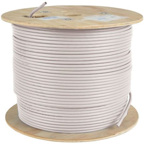 Eaton Tripp Lite Series Cat5e 350 MHz Solid Core Plenum-Rated (UTP) PVC Bulk Ethernet Cable - White, 1000 ft. (304.8 m), TAA — N024-01K-WH